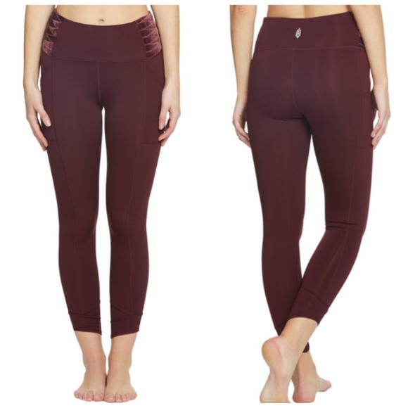 Free People Movement Wonderstruck Velvet leggings - Picture 1 of 9
